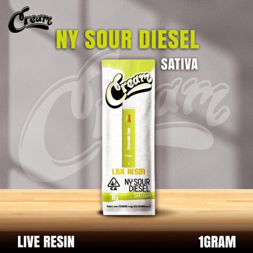 NY Sour Diesel 1g - Cream Mamba Disposable