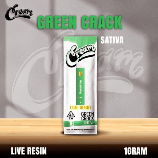 Green Crack 1g - Cream Mamba Disposable