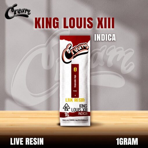 King Louis XIII 1g - cream disposable